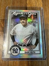 2023 Topps Series 2 # LG-9 Babe Ruth Legends of the Game New York Yankees