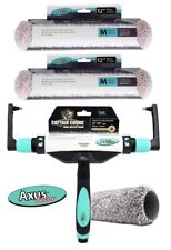 12" Axus Silk Touch Paint Roller Sleeve Bundle Captain Chunk Roller Cage