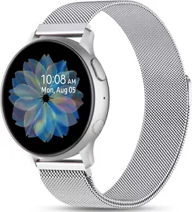Stainless Steel Strap For Samsung Galaxy Watch 7/6/5/4 40mm 44mm for Women Men - Picture 1 of 8