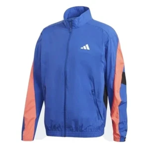 Mens Adidas Woven Tape Urban Q3 Track Jacket Size XL (FS4048)  Blue NWT - Picture 1 of 3