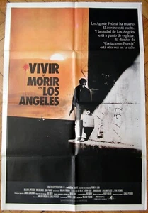 TO LIVE AND DIE IN L.A. 1SH MOVIE POSTER Rare ED. William Friedkin 1985 - Bild 1 von 4