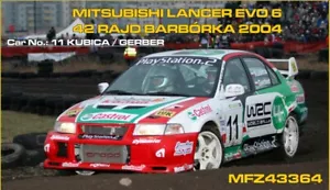 DECALS 1/43 MITSUBISHI LANCER - #12 - KUBICA - RALLYE BARBORKA 2004 - D43364 - Imagen 1 de 1