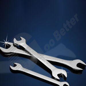 5.5mm~46mm Metric Metal Open End Wrench Double End Wrench Spanner Repair Tool