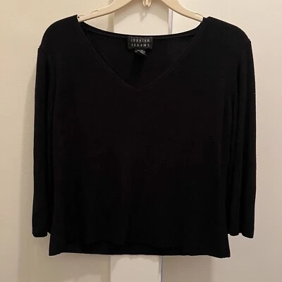 Spenser Jeremy Silk Blend Sweater Medium V-Neck - Image 1 of 4