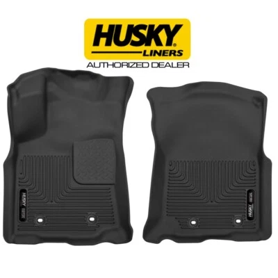 Alfombrillas delanteras HUSKY 53751 X-Act Contour forro para Toyota Tacoma 18-23 TODA cabina Foto 1 de 4