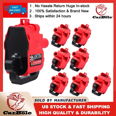 UF192 Ignition Coil For 1998-02 Chevrolet Camaro 1997-2004 Corvette GMC LS1 LS6 - Image 1 of 4