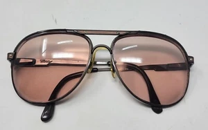 De colección. Monturas de gafas Tura Mod marrón y negro 5-3/4 [] 45 Big Aviator - Imagen 1 de 21