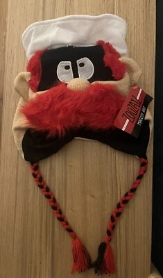 NUEVO Texas Tech Red Raiders Invierno Esquí Adulto Zoozatz Mascota Sombrero Con Borlas Foto 1 de 3