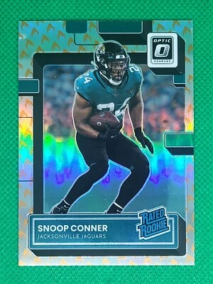 2022 Optic Snoop Conner Rated Rookie #279 Fire Emoji 🔥 SSP JAGUARS - Image 1 of 2