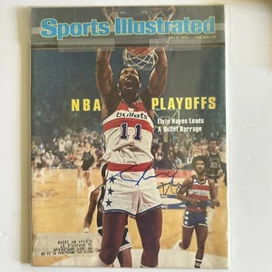 May 8 1978 Sports Illustrated/Elvin Hayes/Autographed/Signed/NBA Playoffs/Label - Picture 1 of 4