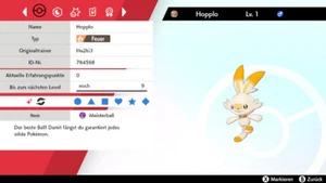 Shiny Hopplo Scorbunny Pokemon Sword Shield 6DV! + Masterball - Picture 1 of 5