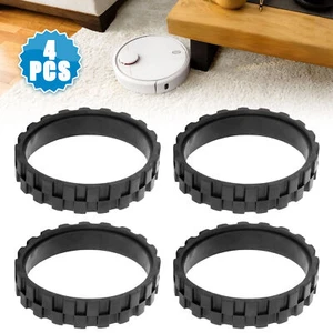 4 PCS Tires for IROBOT ROOMBA Wheels Series 500, 600, 700, 800, 900 i7 Anti-slip - Picture 1 of 9
