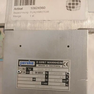 Perske Motor KRSR 35.9-2 D68167 MANNHEIM 01458388, **SAMSTAG VERSAND VERFÜGBAR** - Bild 1 von 4
