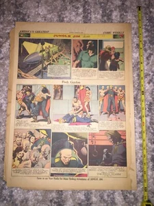 Flash Gordon by Alex Raymond. March 16, 1941. Amazing color sunday full - Picture 1 of 2