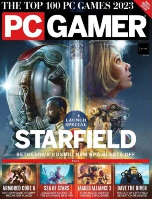 PC Gamer Magazine (US) Buyer's Guide Issue #375 November 2023 / STARFIELD - Image 1 of 3