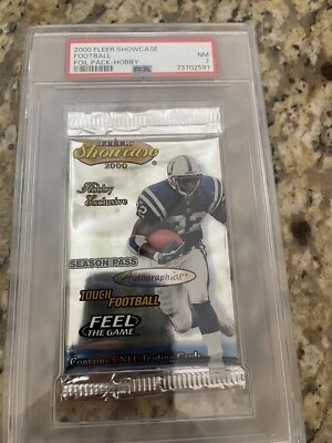 2000 Fleer Showcase Football PSA 7 Looks Way Better!!! - Image 1 of 2