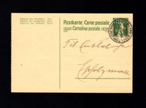 Suiza 1913 - Sello de correo ferroviario raro (a2538) - Imagen 1 de 1