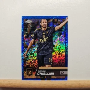 2023 Topps Chrome MLS Giorgio Chiellini Blue Mini Diamond Refractor 158/199 #188 - Picture 1 of 2