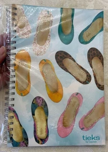 New Sealed TIEKS Women's Shoes Notebook - Cool Ballet Shoes Multicolor Design - Picture 1 of 3