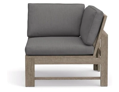 Juego de cojines para silla de esquina seccional Pottery Barn Indio de 3 piezas paraguas de pizarra de lluvia🔥 Foto 1 de 4