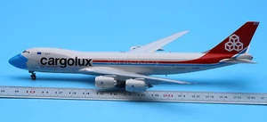 JC Wings 1/400 Cargolux Airlines Boeing B747-8F Diecast aircraft Model LX-VCF - Picture 1 of 13