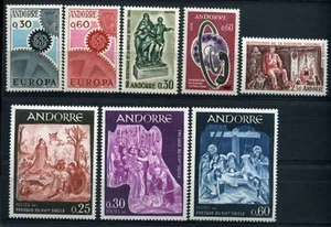 ANDORRE ANNEE 1967 COMPLETE NEUVE XX QUALITE LUXE - Bild 1 von 1