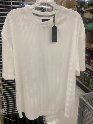 Bruno Luxury Men’s Shirt Top Ribbed Shirt Sleeve Sweater Shirt - Image 1 of 4