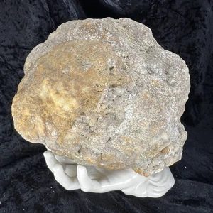 7-1/2” Large Geode Unopened Quartz Crystal Rattler Hollow Break Your Own 10Lb - Picture 1 of 12