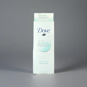 Dove Sensitive Essentials Fragrance Free Day Lotion 4 oz. Face Care Discontinued - Picture 1 of 6