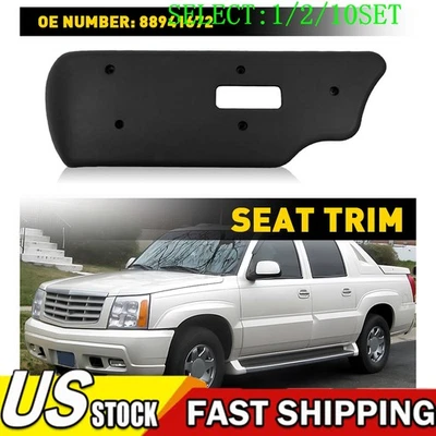 Ободок переключателя сиденья для 2003-06 Chevy Silverado 1500 3500 Sierra Yukon черный 1 ~ 10 X - Изображение 1 из 4