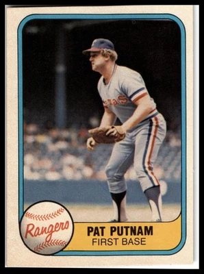 1981 Fleer #630 Pat Putnam - Image 1 of 2