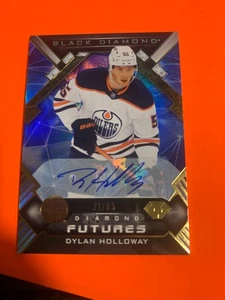 2022-23 BLACK DIAMOND DYLAN HOLLOWAY DIAMOND FUTURES AUTOGRAPH 21/65 ~ #BDF-DH - Picture 1 of 1