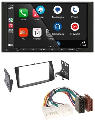 JBL MP3 DAB Bluetooth USB 2DIN Autoradio für Toyota Corolla E12U/E12J 2001-2007 - Bild 1 von 4