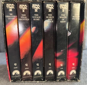 Star Trek - The Movie Collection (VHS, 1993, 6-Tape Set) - Bild 1 von 12