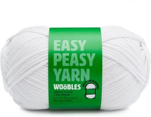Woobles Easy Peasy filato per principianti con punti facili da vedere - uncinetto e maglia - Foto 1 di 12