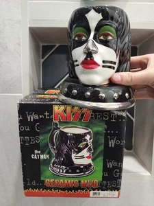 Vintage Kiss The Catman Keramiktasse von Spencer 2002 komplett mit Box🔥 - Bild 1 von 8