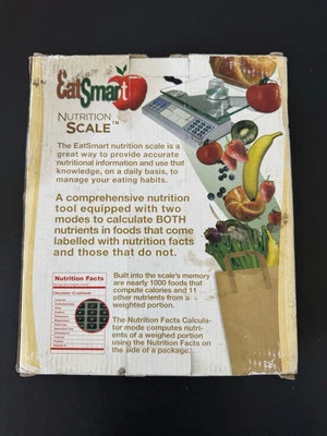 Báscula de cocina EatSmart Digital Nutrition - Calculadora profesional de nutrientes alimentarios Foto 1 de 4