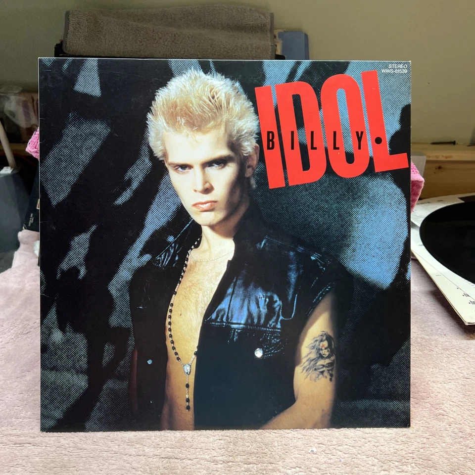 Self Titled Record Vinyl Billy Idol Japan pressing Chrysalis   - Image 1 of 4