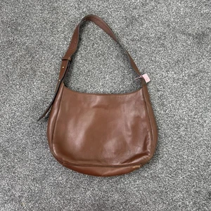 Borsa a tracolla vera pelle marrone tracolla regolabile chiusura magnetica - Foto 1 di 12