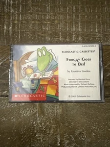 Scholastic Froggy Goes To Bed Audio Book On Cassette - Picture 1 of 4