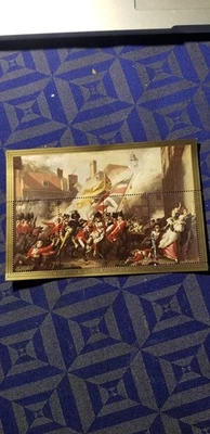 Jersey The Death Of Major Pierson By J.S.Copley  Mint Stamps Collection Idata63. - Image 1 of 2