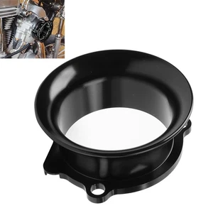 Black Velocity Stack Short For Harley Street Tour Glide FLHX FLT Sportster 1200 - Picture 1 of 12
