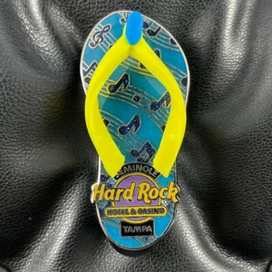 SEMINOLE TAMPA US🇺🇸Hard Rock HOTEL&CASINO®HR PIN🎸FLIP FLOP SLIPPER 2006 HINWEISE - Bild 1 von 4