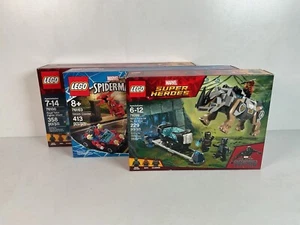 LEGO Marvel Super Heroes Rhino Face-Off Royal Talon Attack Venom Crawler - Bild 1 von 16