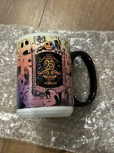 Disney nightmare before Christmas Coffee Mug 25th Anniversary Mug ! - Picture 1 of 6