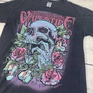 Bullet For My Valentine T-Shirt 2012 Skull Design. Black Size Medium. Metal - Picture 1 of 9