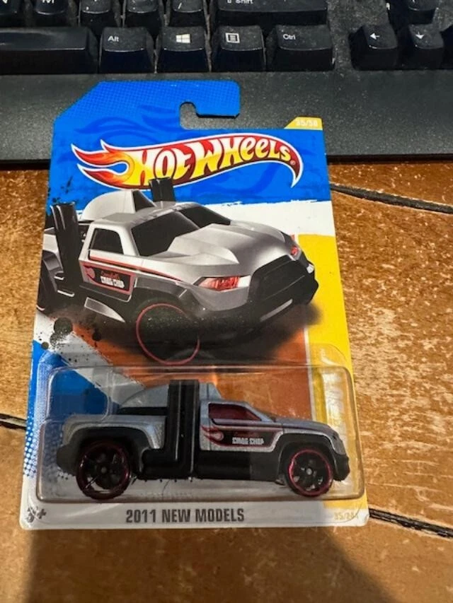 2011 Hot Wheels New Models Diesel Duty #35 Silver - Image 1 of 1