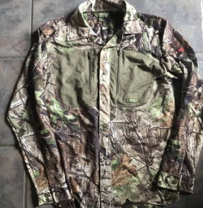 Gander Mountain We Live Outdoors Camo Men's Shirt Size S - Picture 1 of 5