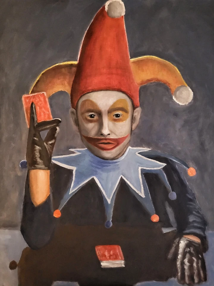 "Jimbo" Balatro Joker - pintura al óleo original - directo del artista Foto 1 de 1