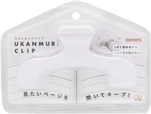 Sunstar Stationery Ukanmuri Clip Die Cut Crinkle Clip Silent White S3623319 - Picture 1 of 6